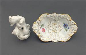 Meissen, fat och björnfigurin 2