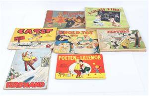 Samling tegneserier. Poeten og lillemor, Far til fire, Ferd´nand, blondie, mfl.16