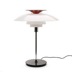 Slutpris för poul henningsen: ph 80. bordlampe med Akryl bordlampe