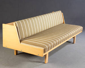 Hans J. Wegner, Sitzbank Sofa Tagesbett Daybed Modell GE-258, für Getama