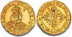 12 dukat 1659, H 15A, S 11, Aagaard T 23.1, F 102