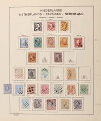 Holland. 1852-1970. Samling med hovedvægten på den ældre del hvor der er mange bedre mærker. Se fotoudsnit