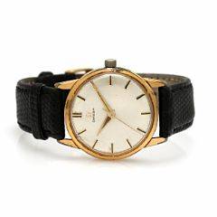 Omega Herrearmbåndsur af guldbelagt stål. Mekanisk værk, kaliber 285. 1961.
