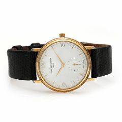 Frederique Constant Herrearmbåndsur af guldbelagt stål. Mekanisk værk med lille sekund. 2000erne.