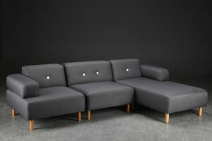 Emil Lagoni Valbak for 2UP, sofa med chaiselongue, model Float,