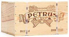 6 bts. Château Petrus, Pomerol 2006 A hfin. Owc.