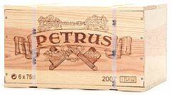 6 bts. Château Petrus, Pomerol 2007 A hfin. Owc.