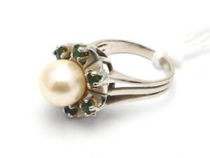 Ring 14K vitguld