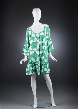 Diane Von Furstenberg, kjole af silke, ca. str. 38