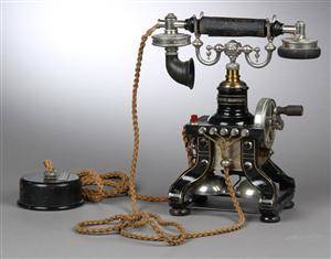 Telefon, Symaskinen, Kjøbenhavns Telefon Aktieselskab, ca. år 1900