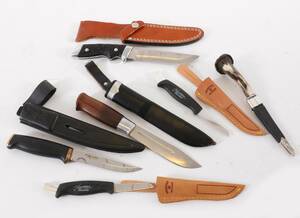 Knivar med slida 6st