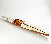 KAJAK, Laxen, Max Andersson, 1950-tal, Mahogny