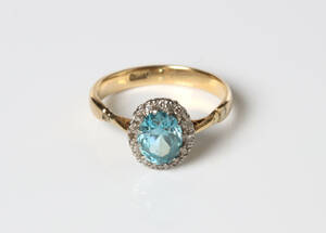 ZIRKON DIAMANTRING 18K