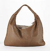 Bottega Veneta, hobo Ebano large i mullvad