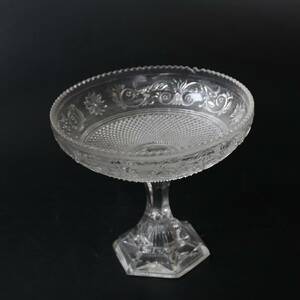 MORMORSSKÃ…L, pressglas, 1800-tal.