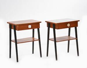 Sängbord ett par, 195060-tal