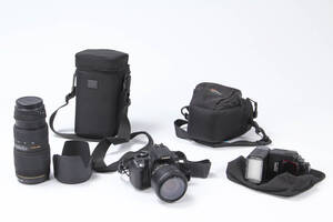 Fotoudstyr. Sigma APO DG 70-200, EOS mv.