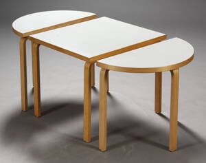 Alvar Aalto. Køkkenbord spisebord modulbord 3
