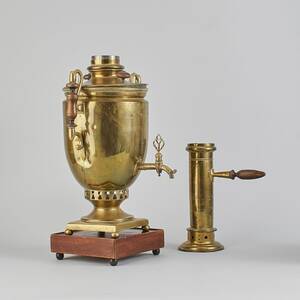 Samovar, mässing