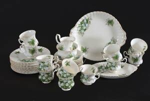 Kaffeservis, Trillium, Royal Albert, England