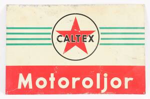Reklamskylt, Caltex, omkring 1900-talets mitt