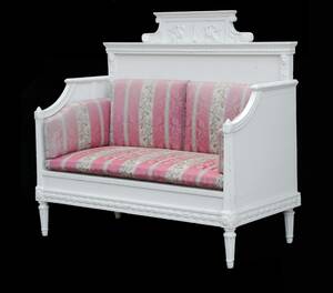 Soffa, sengustaviansk, omkring år 1800
