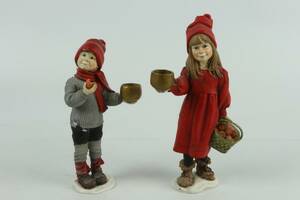 FIGURINER LJUSSTAKAR, 2 st, Candy Designs, Norge