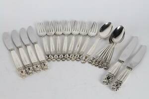 Johan Rohde 1856-1935 for Georg Jensen KongemønsterAcornbestik 19