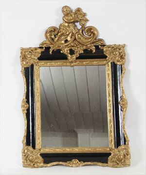 Spegel, nyrokoko, 1800-talets andra hälft