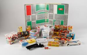 Stor og eksklusiv samling lego legetøj fra 1960erne i originale æsker 1000