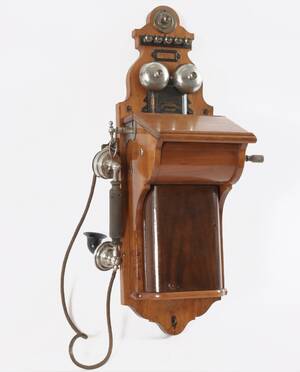 Väggtelefon, LM Ericsson, Stockholm, 1900-talets början