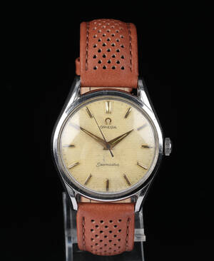 Vintage Omega Seamaster herreur af stål
