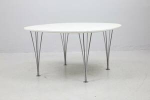 BRUNO MATTHSON PIET HEIN, bord, Supercirkel. Mathsson International, för Fritz Hansen, Danmark