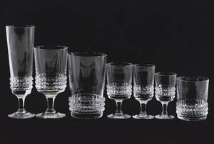 Glasservis, Corona, Bengt Edenfalk för Skruf