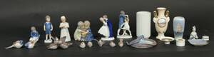 Royal Copenhagen Kgl. P. Bing Grøndahl m.m. Samling figurer m.m. 23
