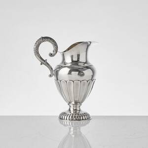 Gräddkanna, silver