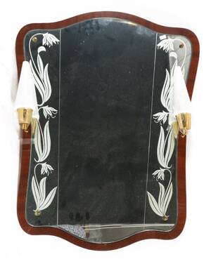 Spegel, Eriksmåla glas, 1950-tal
