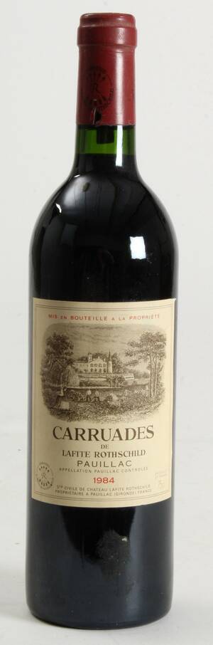 Curraudes de Lafite Rotschild, Pauillac, 1984