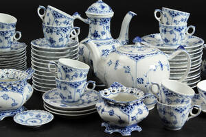 Royal Copenhagen Musselmalet, samling kaffeservice 60
