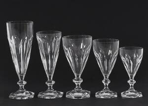 Glasservisdelar 54st, Geraldine, Fritz Kallenberg för Kosta Boda