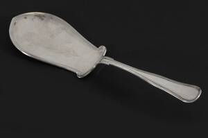 Fiskspade, silver, Danmark, Prahl, 1963