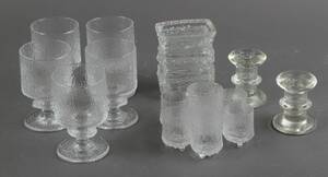 Iittala, glas. Timo Sarpaneva,Ultima og Senator m.m 14