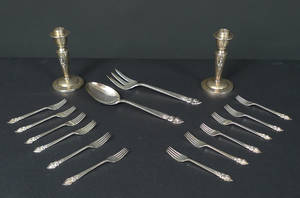 Samling Siam sterrling silver 16