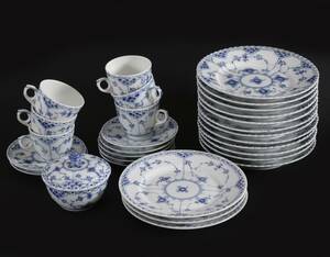 Moccaservisdelar, Musselmalet, Royal Copenhagen