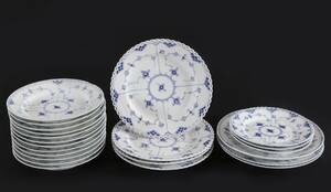 Matservisdelar, Musselmalet, Royal Copenhagen