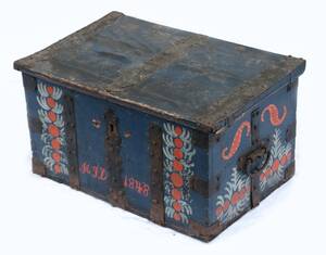 Kista, allmoge, daterad 1848