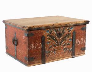Kista, allmoge, daterad 1845