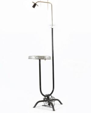 Lampbord, 1950-tal