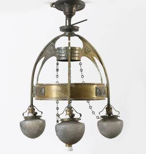 Taklampa, jugend, 1900-talets början