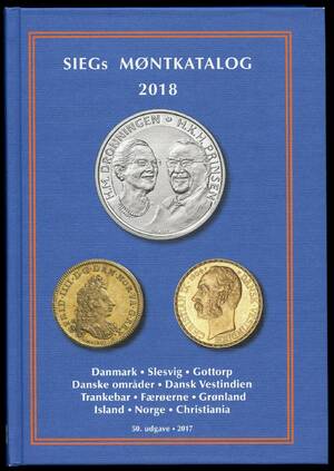 Siegs Møntkatalog Norden 2018 –º